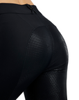 Montar MoZira Ladies Refined Full Grip Breeches with Compression, Black