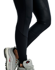 Montar MoZira Ladies Refined Full Grip Breeches with Compression, Black