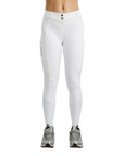 Montar MoZira Ladies Refined Full Grip Breeches with Compression, White