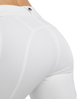 Montar MoZira Ladies Refined Full Grip Breeches with Compression, White