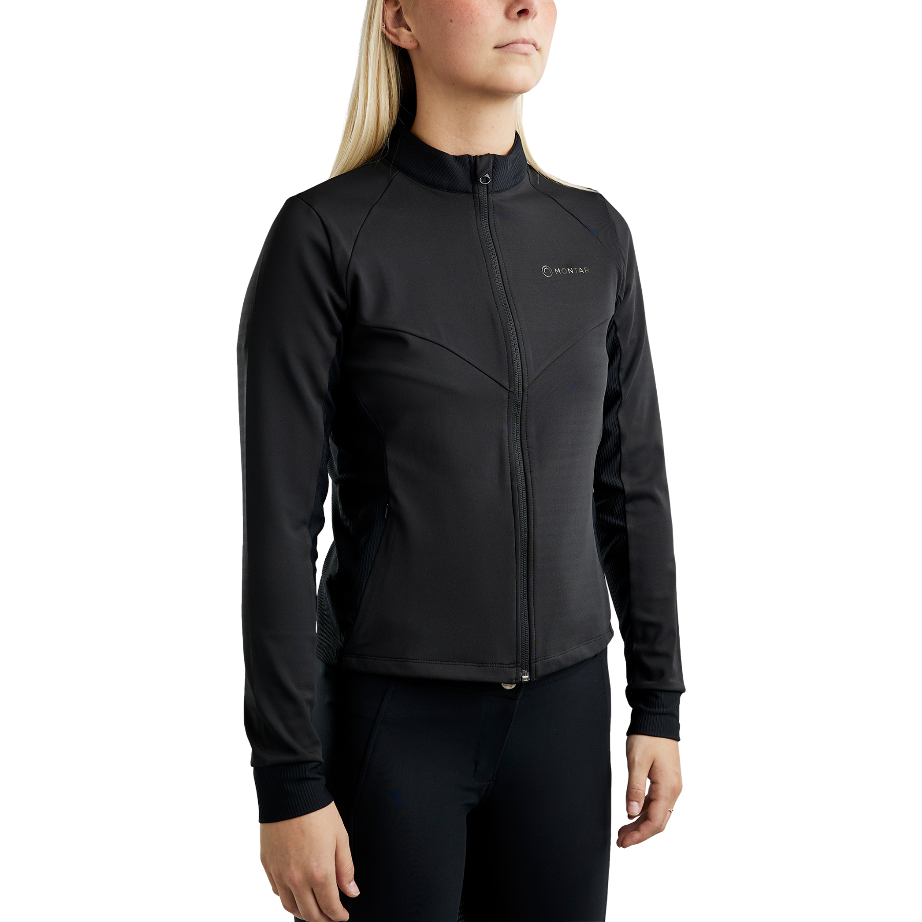 Montar MoZira Ladies Refined Full Zip Jacket, Black