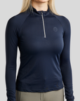 Montar MoMaja Ladies Long Sleeve Sunshirt, Navy