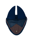 Sixteen Cypress Ear Net, Navy & Hickory, Sound-Softening