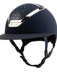 KASK Custom Star Lady Chrome Passage Helmet, Navy