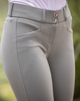 Pénélope Ladies New Majestic Knee Grip Breeches, Graphite