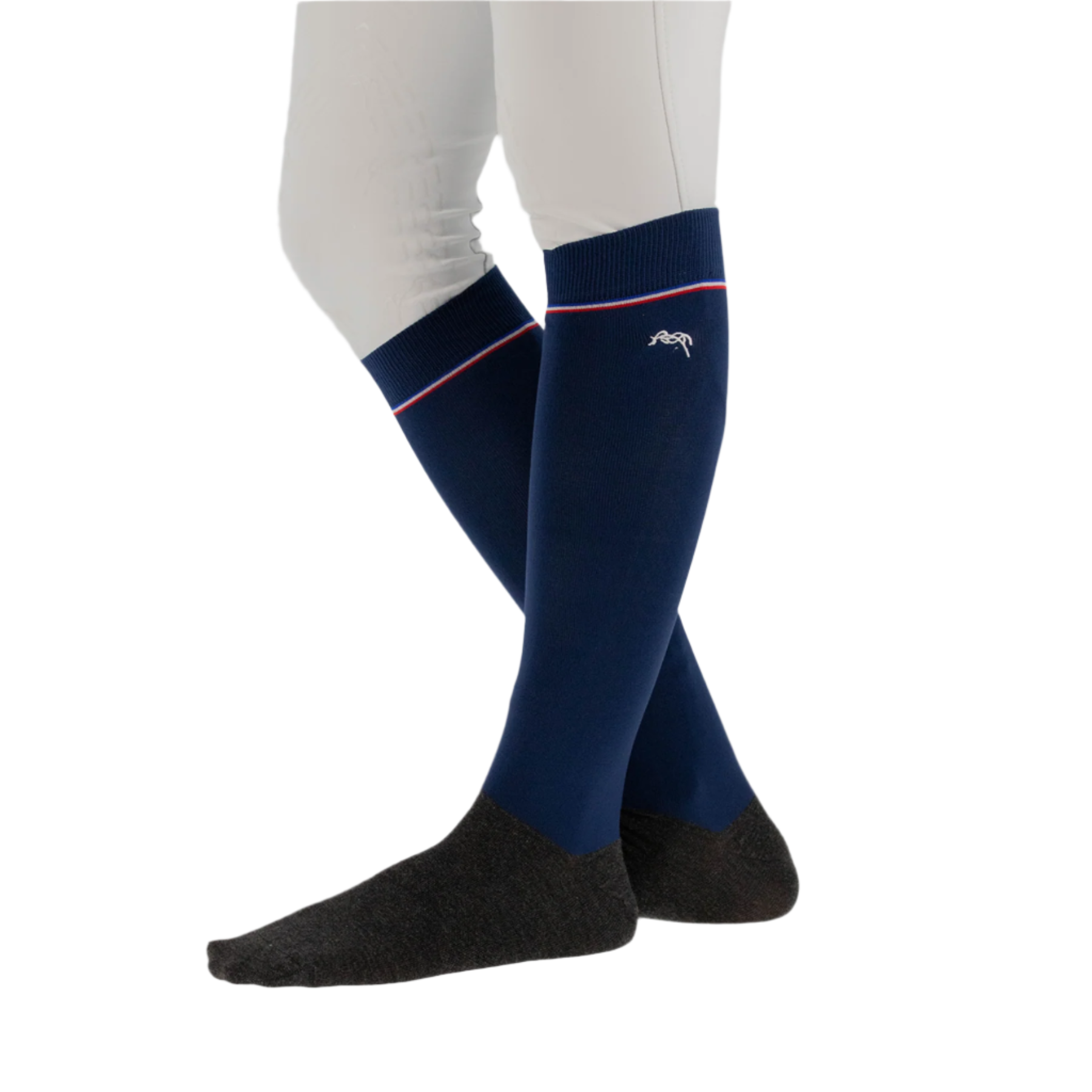 Pénélope Luxe Riding Socks, 2 Pack Navy