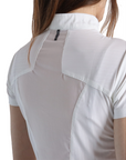 Montar MoMeadow Ladies Short Sleeve Mesh Training Shirt, White