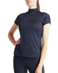 Montar MoAviana Ladies Short Sleeve Training Shirt, Navy