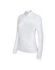 Trolle Ladies T Cut Long Sleeve Competition Polo Balance, White