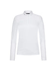 Trolle Ladies T Cut Long Sleeve Competition Polo Balance, White