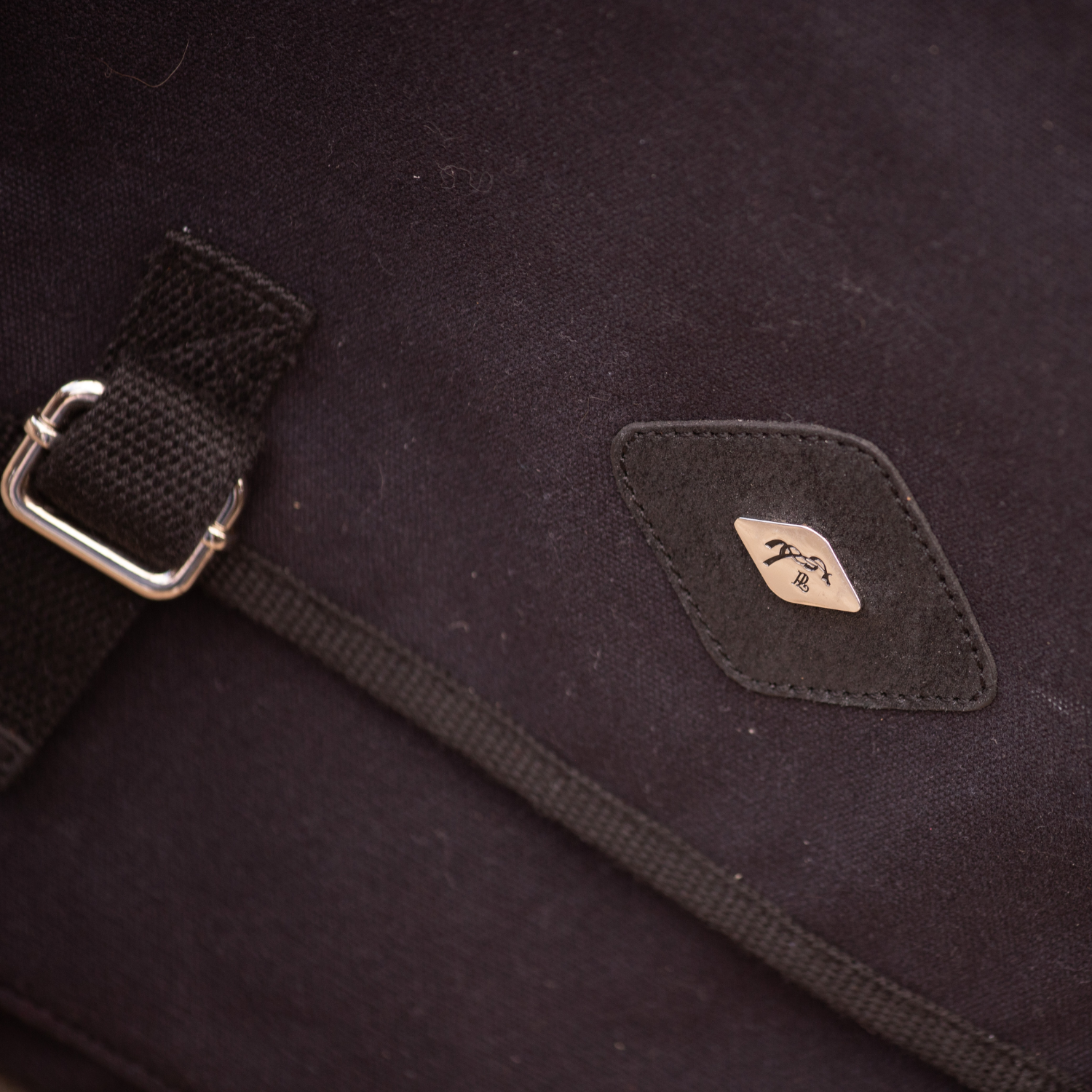 Penelope Canvas US Bag, Black