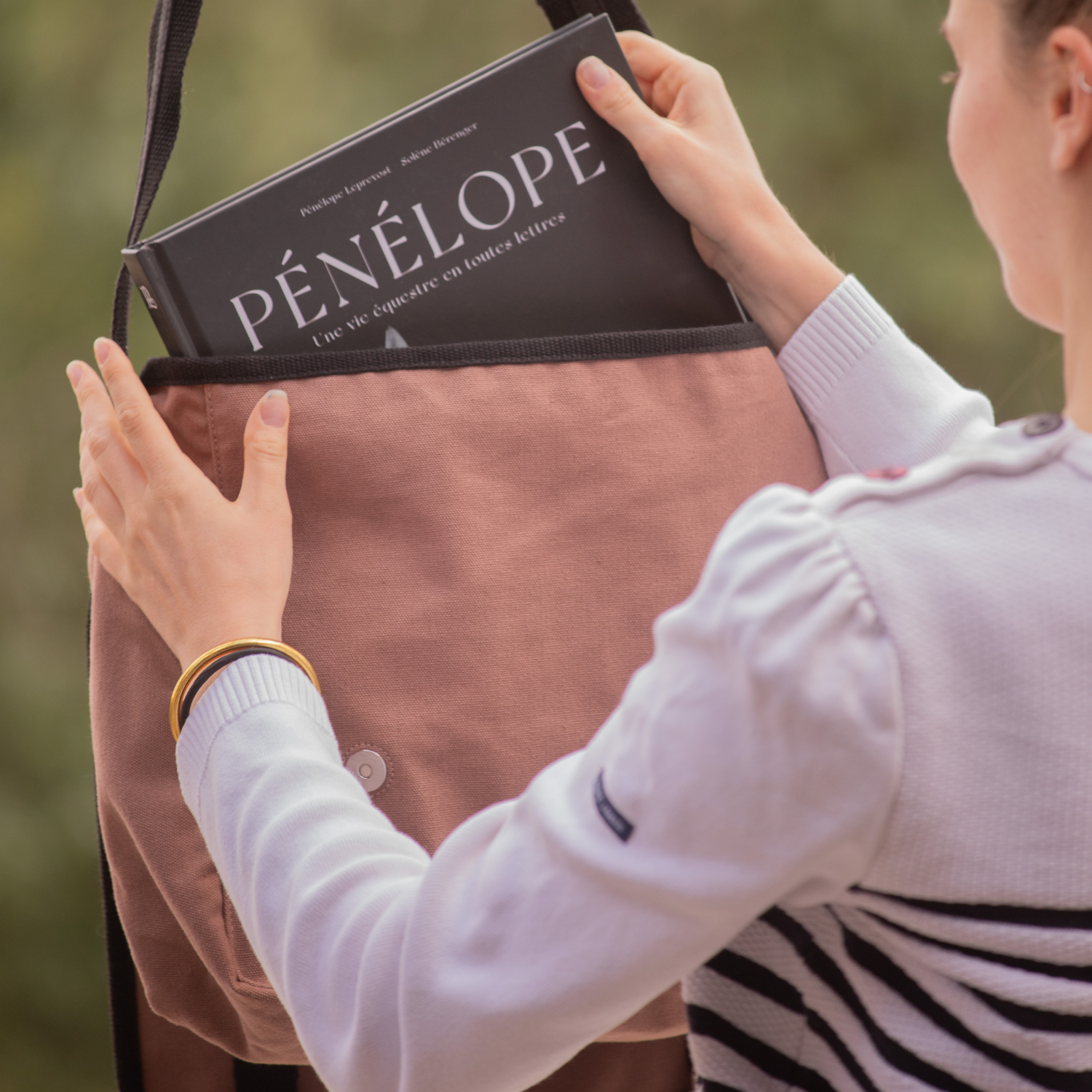 Penelope Canvas US Bag, Pink