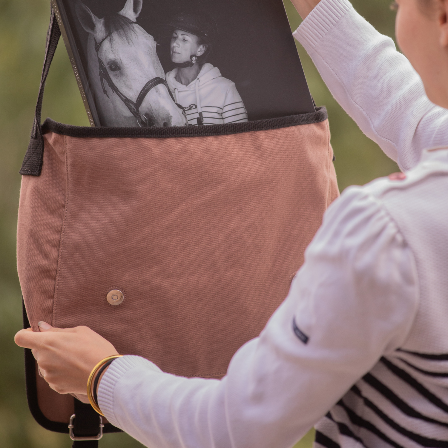 Penelope Canvas US Bag, Pink