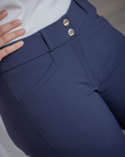 Pénélope Ladies New Majestic Knee Grip Breeches, Navy