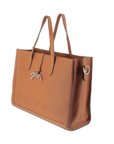 Pénélope Romane Handbag, Cognac