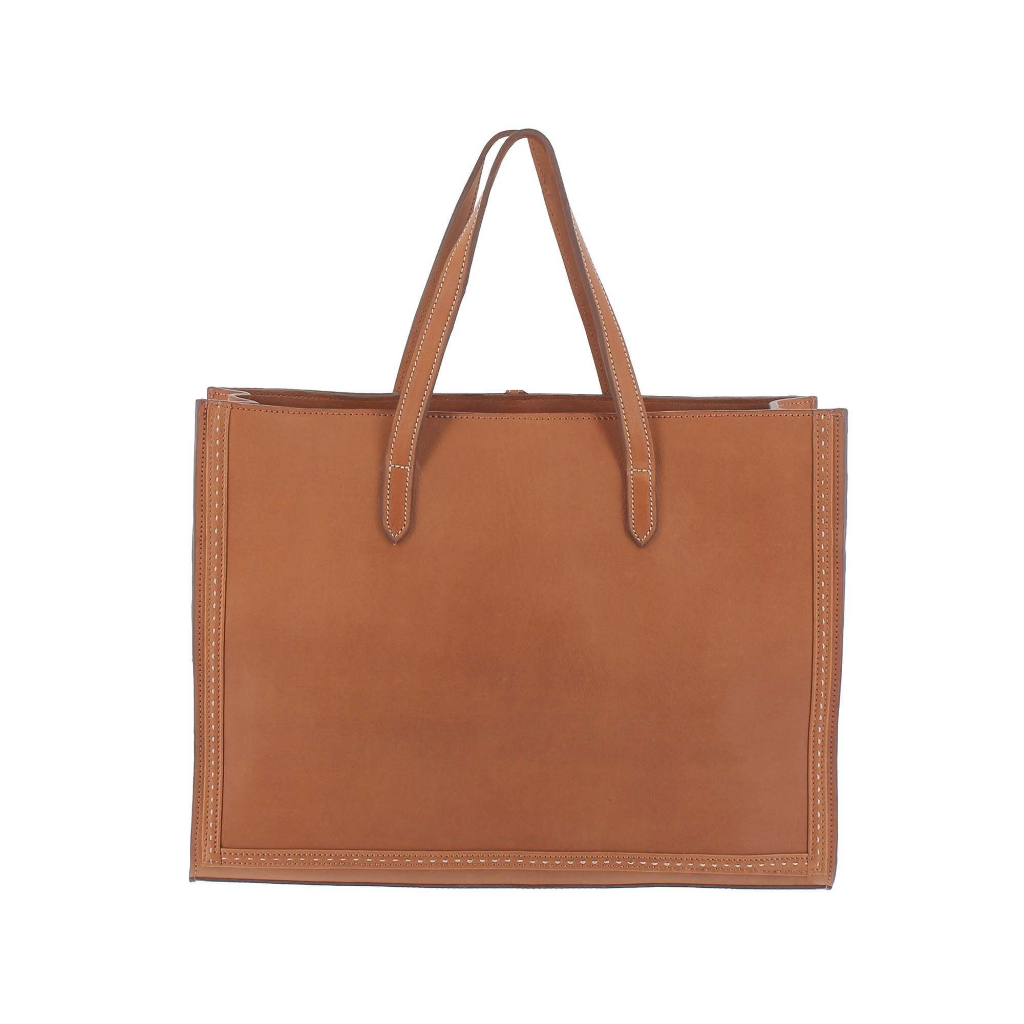 Pénélope Romane Handbag, Cognac
