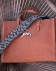 Pénélope Romane Handbag, Cognac