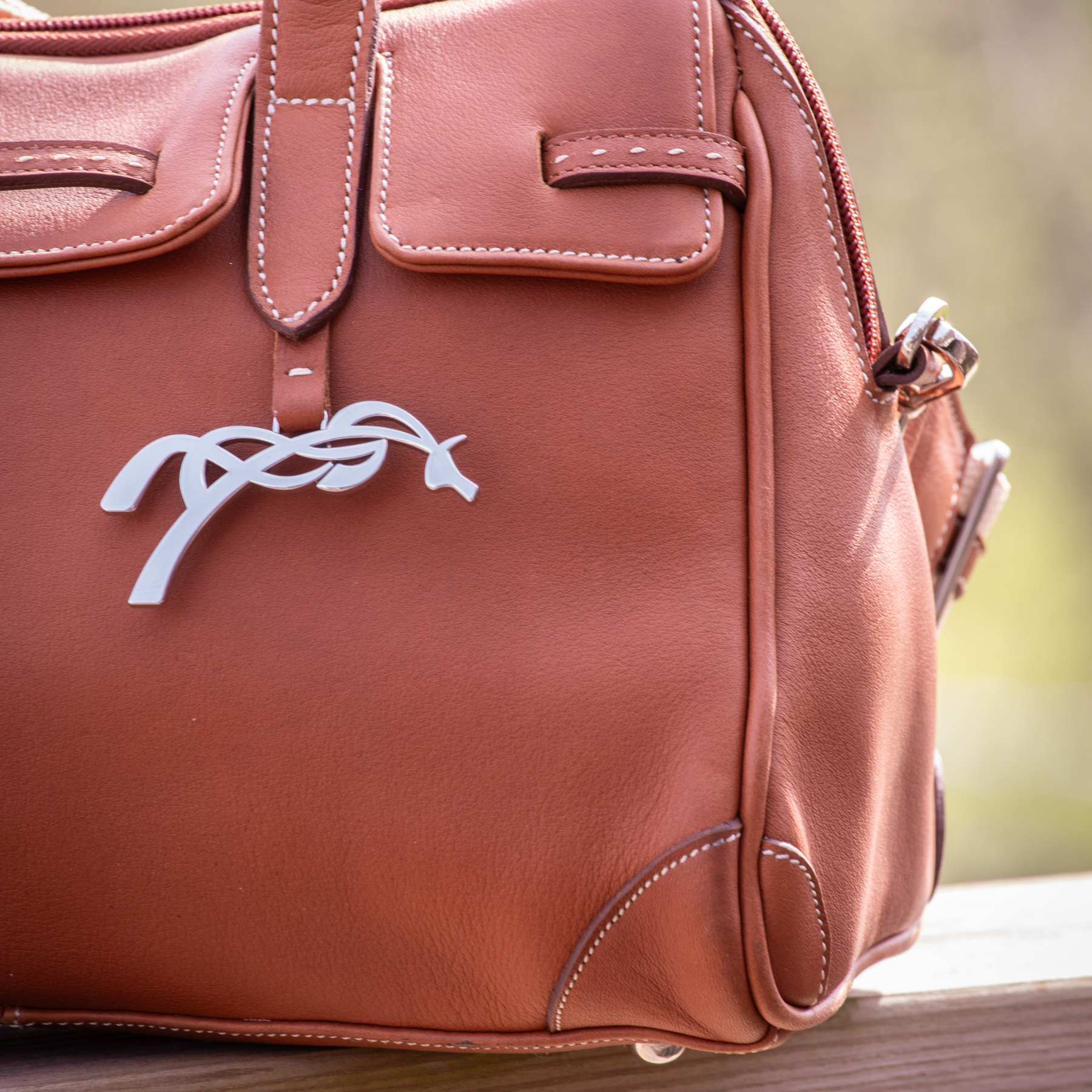 Pénélope Small Maëlys Bag - Brandy/Cognac