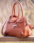 Pénélope Small Maëlys Bag - Brandy/Cognac