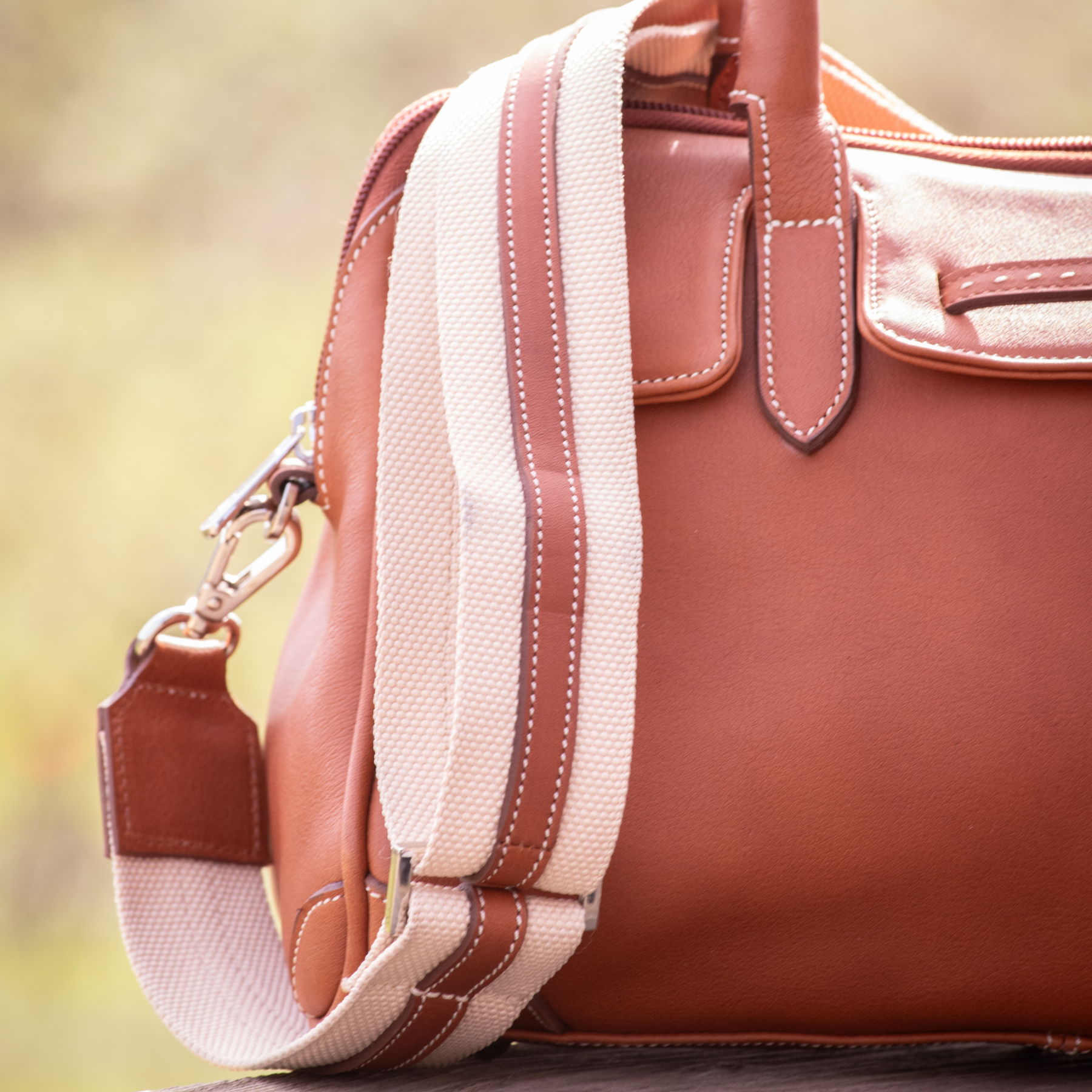 Pénélope Small Maëlys Bag - Brandy/Cognac
