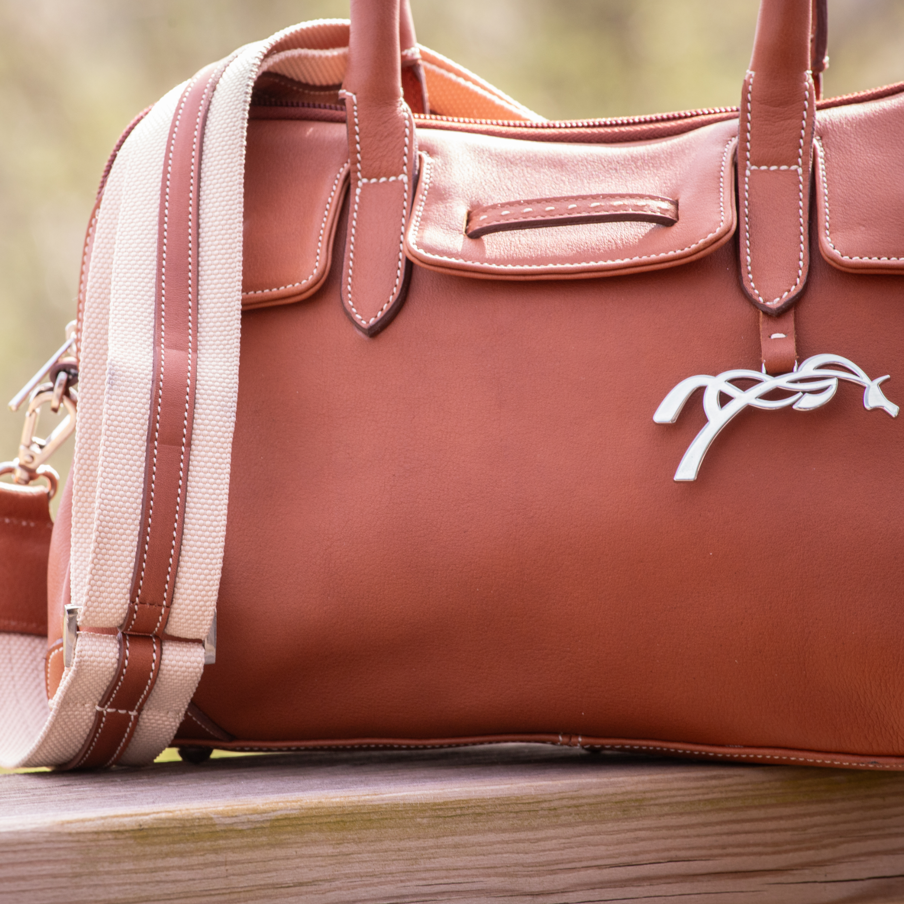 Pénélope Small Maëlys Bag - Brandy/Cognac