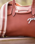 Pénélope Small Maëlys Bag - Brandy/Cognac