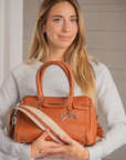 Pénélope Small Maëlys Bag - Brandy/Cognac