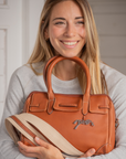 Pénélope Small Maëlys Bag - Brandy/Cognac