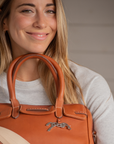 Pénélope Small Maëlys Bag - Brandy/Cognac