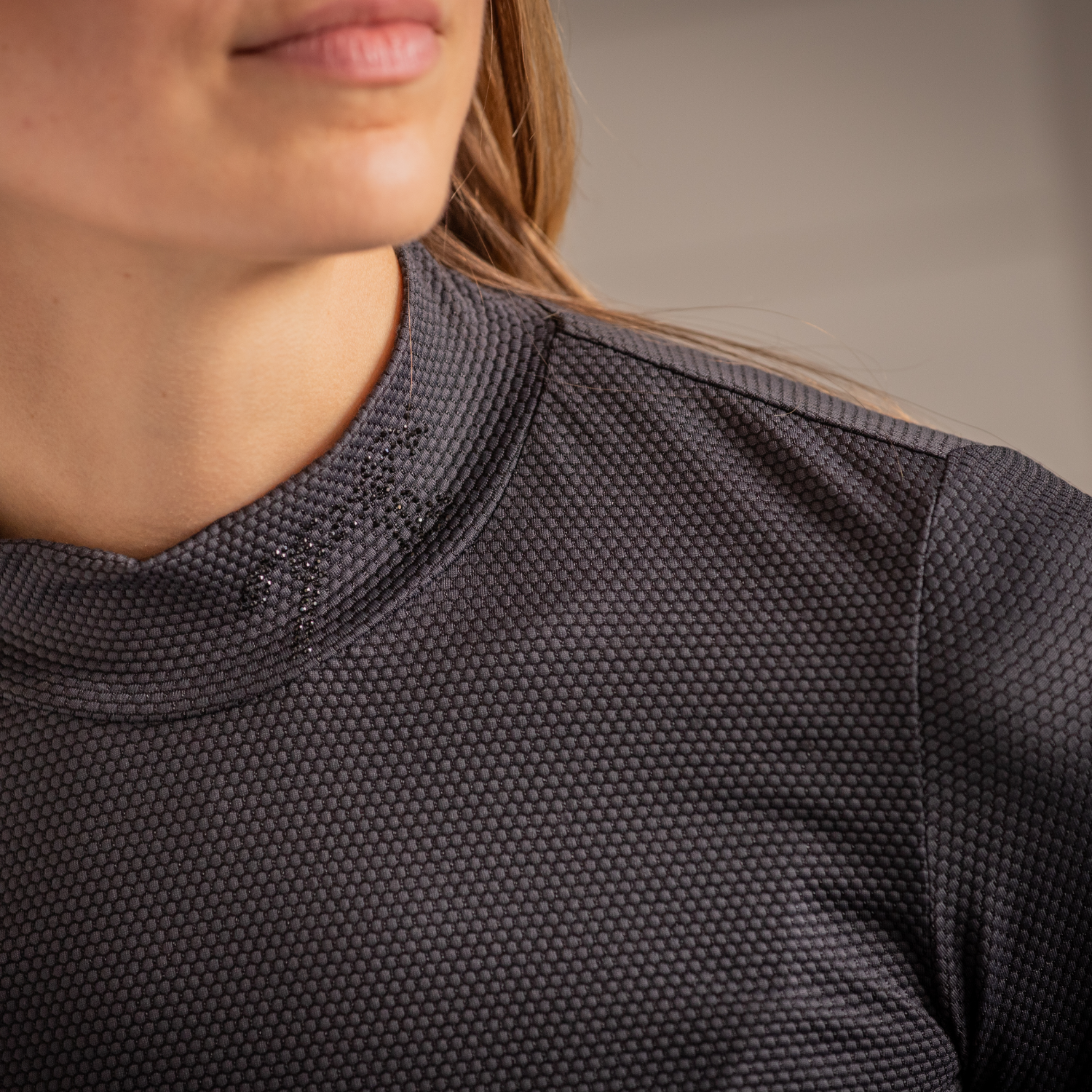 Penelope Tutty Ladies Long Sleeve Training Shirt, Black