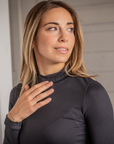 Penelope Tutty Ladies Long Sleeve Training Shirt, Black
