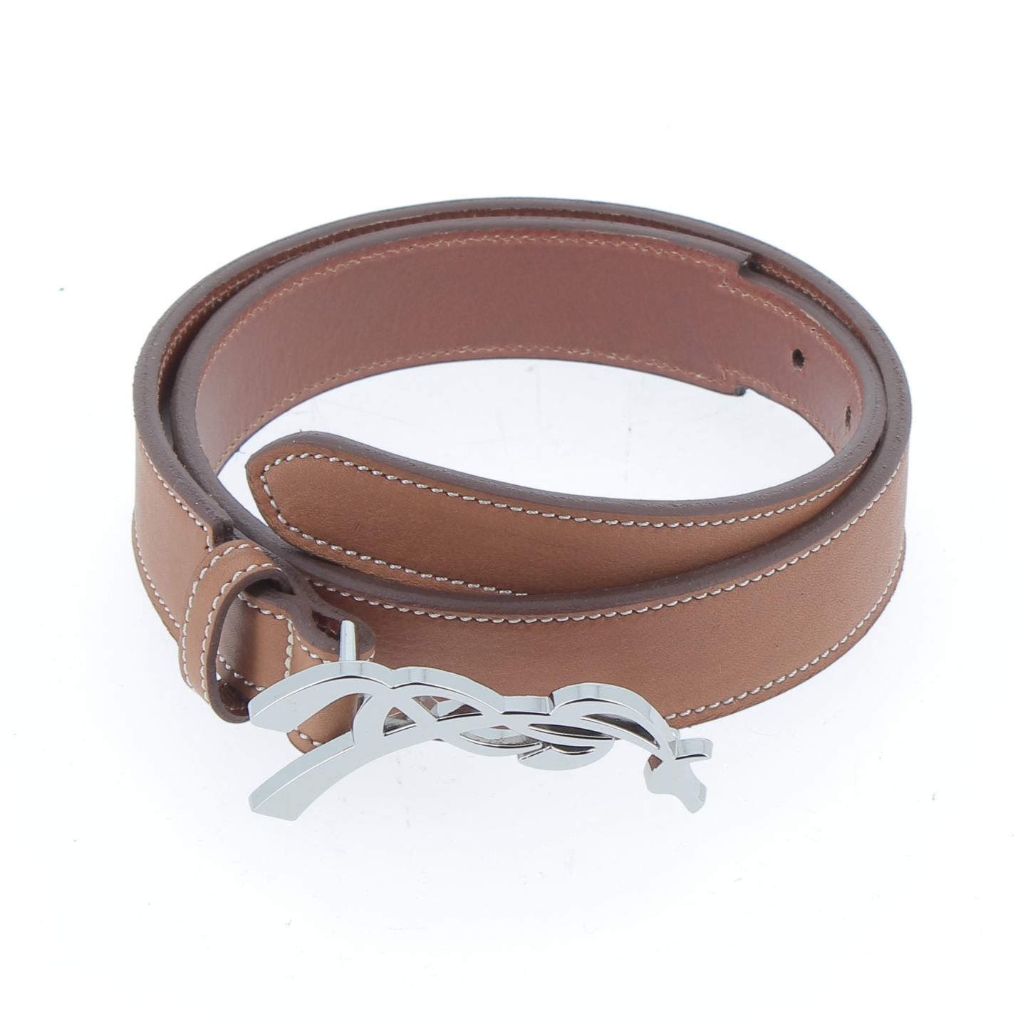 Pénélope Signature Belt, Brandy/Cognac