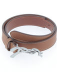 Pénélope Signature Belt, Brandy/Cognac