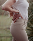 Pénélope Ladies New Rocky Knee Grip Breeches, Beige