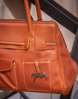 Pénélope Large Maëlys Bag - Brandy/Cognac