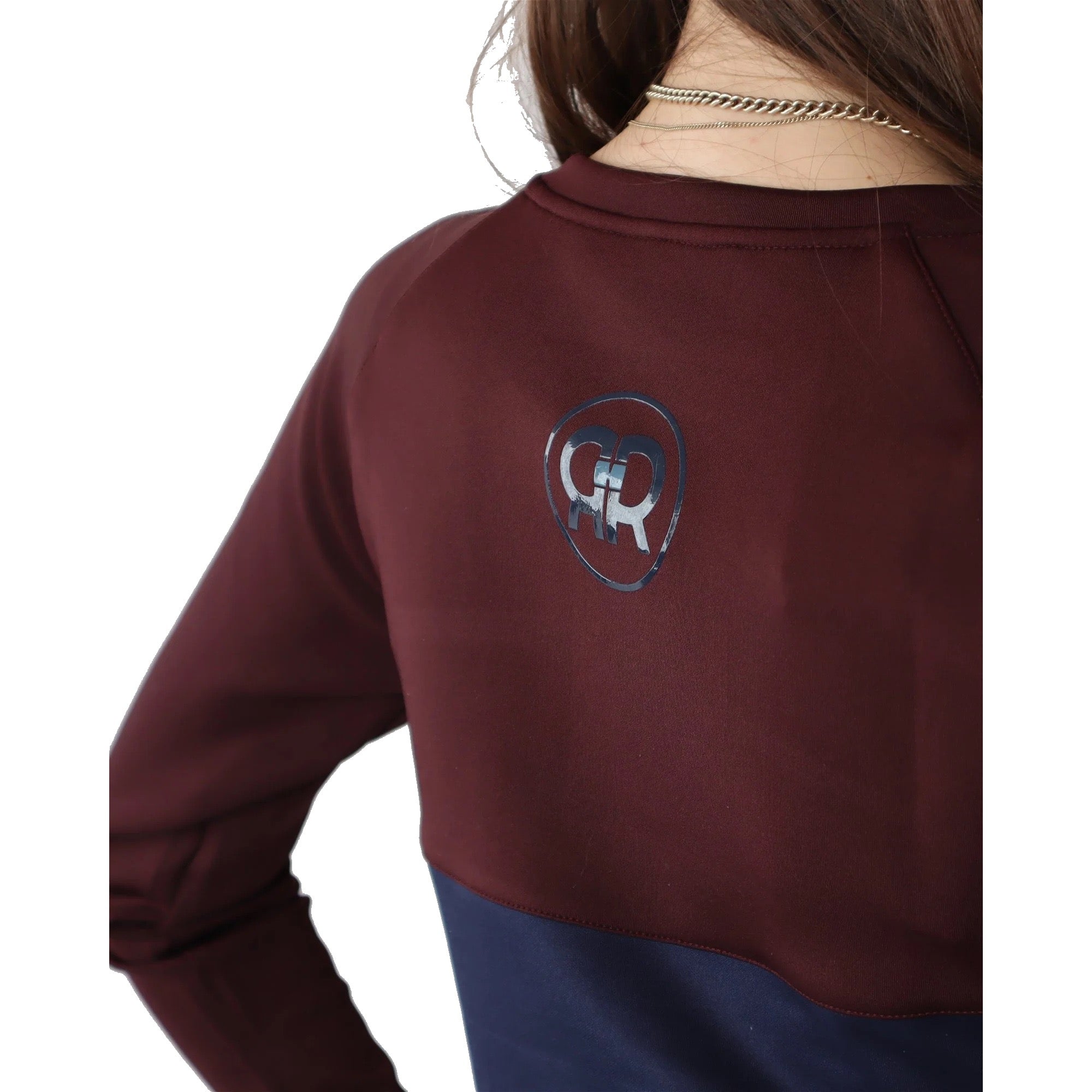 Montar REBEL 2 Color Training Shirt, Plum/Navy