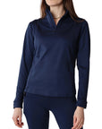 Montar REBEL Tone in Tone 1/2 Zip Training Shirt, Navy