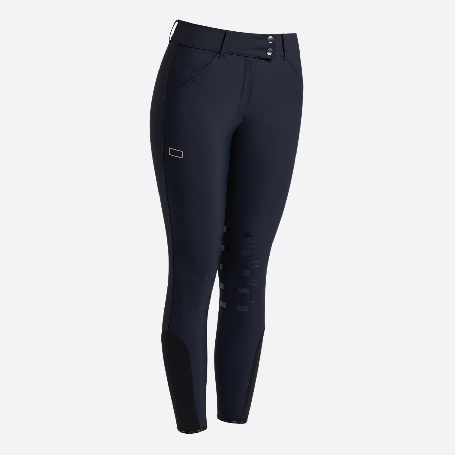 RG Ladies High Waist Knee Grip Breeches, Navy