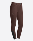 RG Ladies High Waist Knee Grip Breeches, Shaved Chocolate