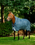 Rhino Wug Turnout, Hunter Check/Navy & Green, 0g