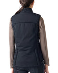 EGO7 Ladies Ribbed MV Vest, Navy Blue