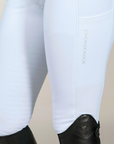 Schockemohle SPCarola Pro Ladies Full Grip Breeches, Optical White