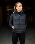 Schockemohle SpMona Ladies Heated Vest, Black