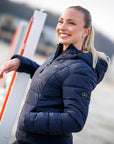 Schockemohle SpLaureen Ladies Quilted Jacket, Deep Night