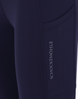 Schockemohle Air Sporty Ladies Full Grip Riding Tights, Navy