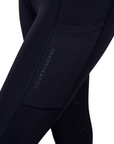 Schockemohle Air Sporty Ladies Full Grip Riding Tights, Navy