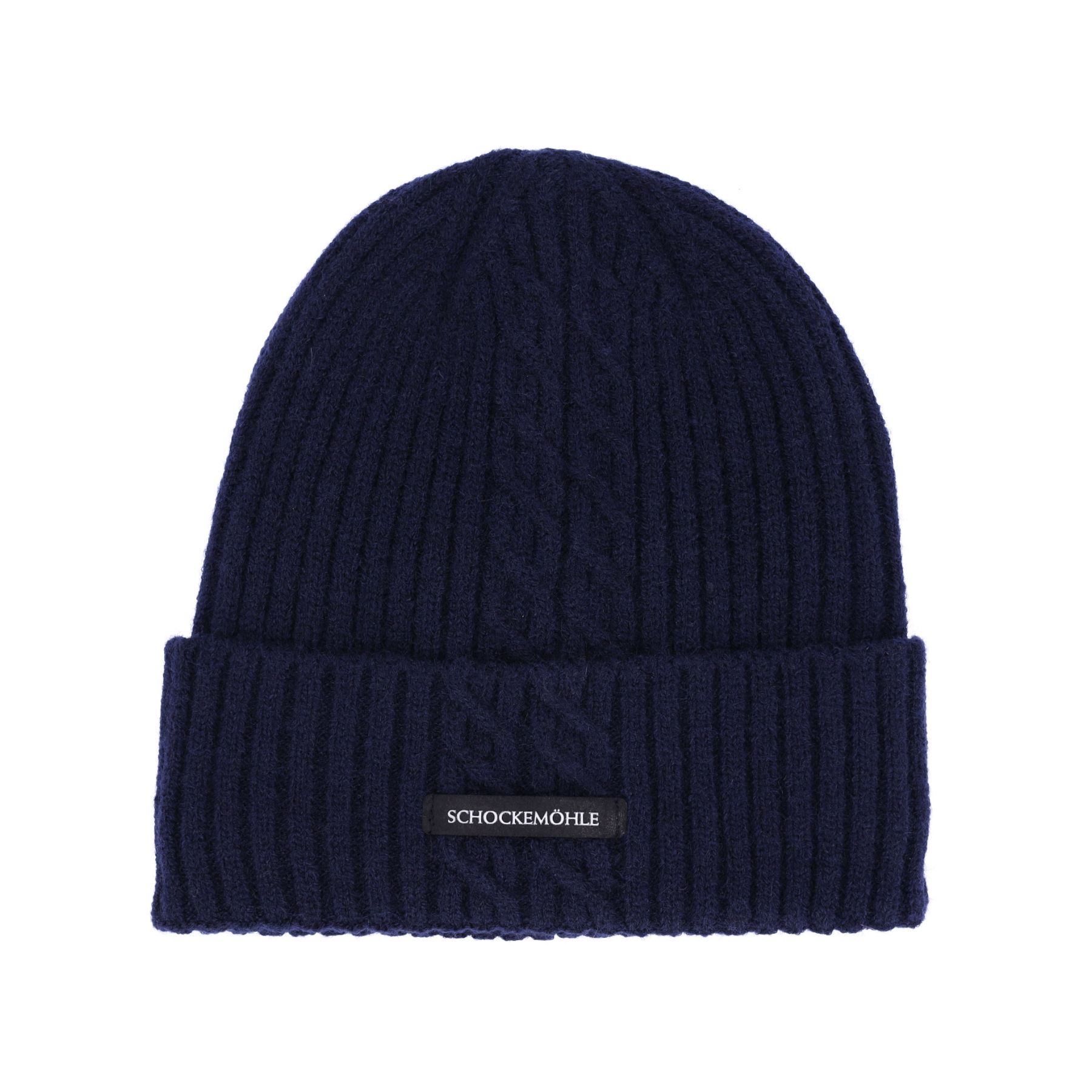 Schockemohle Beanie, Braided Style, Dark Navy