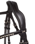 Schockemohle Brantford Anatomical Bridle, Black/Silver
