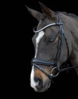 Schockemohle Charleston Bridle, Black/Silver