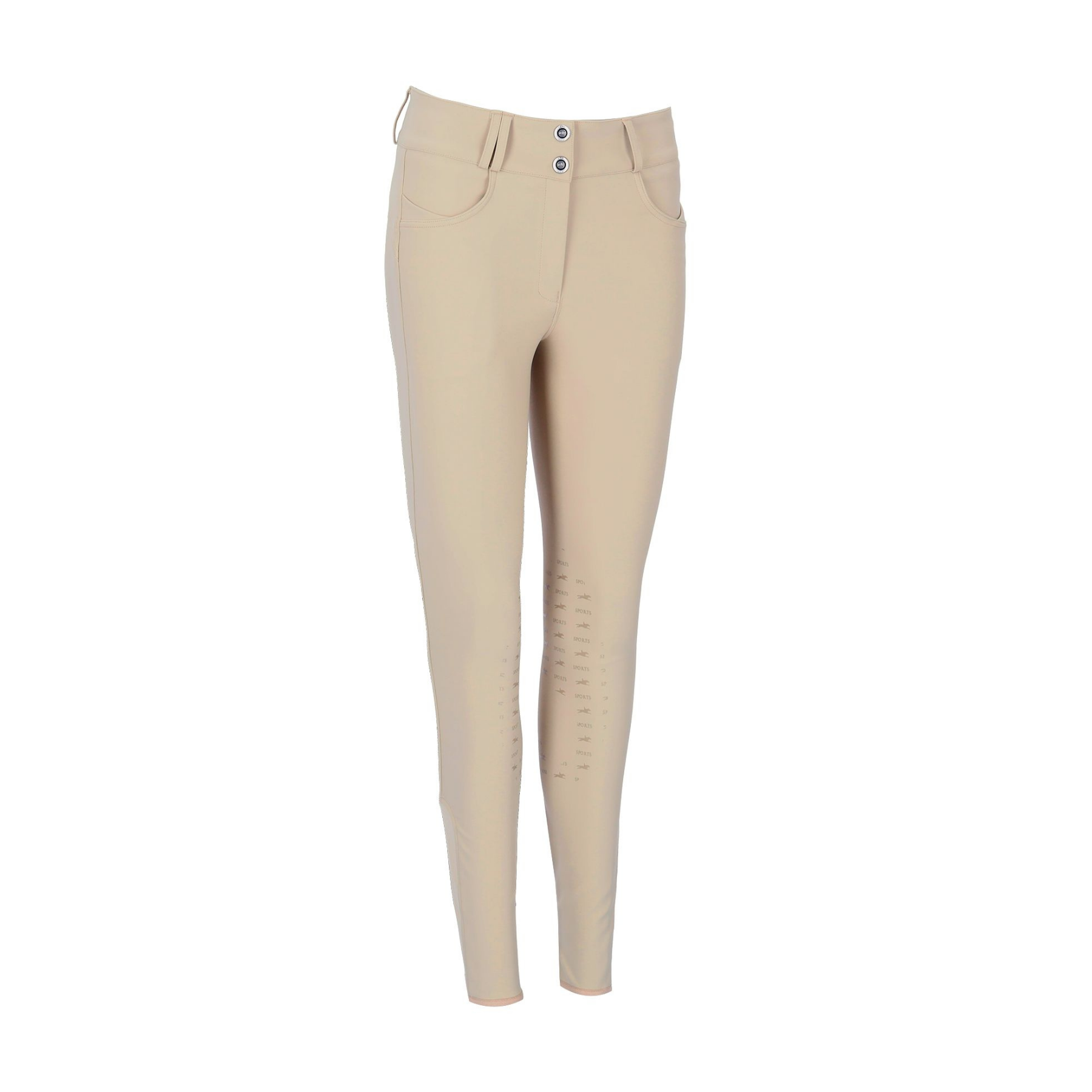 Schockemohle Darleen Classic Ladies Knee Grip Breeches, Tan